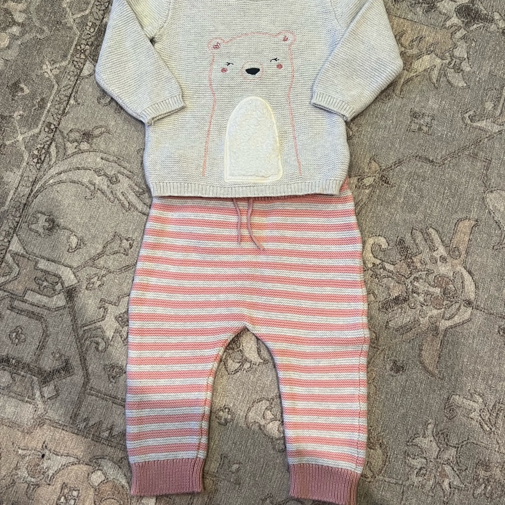 Carters Sweater Set - Picture 3 of 3